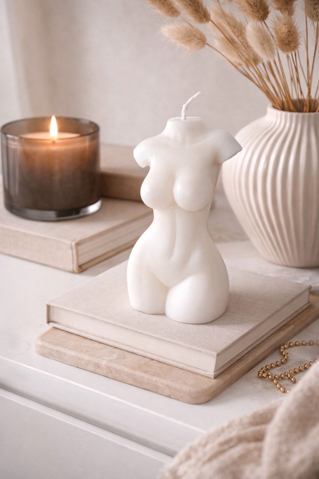 Kvinnokropp, ljus inspirationsbild