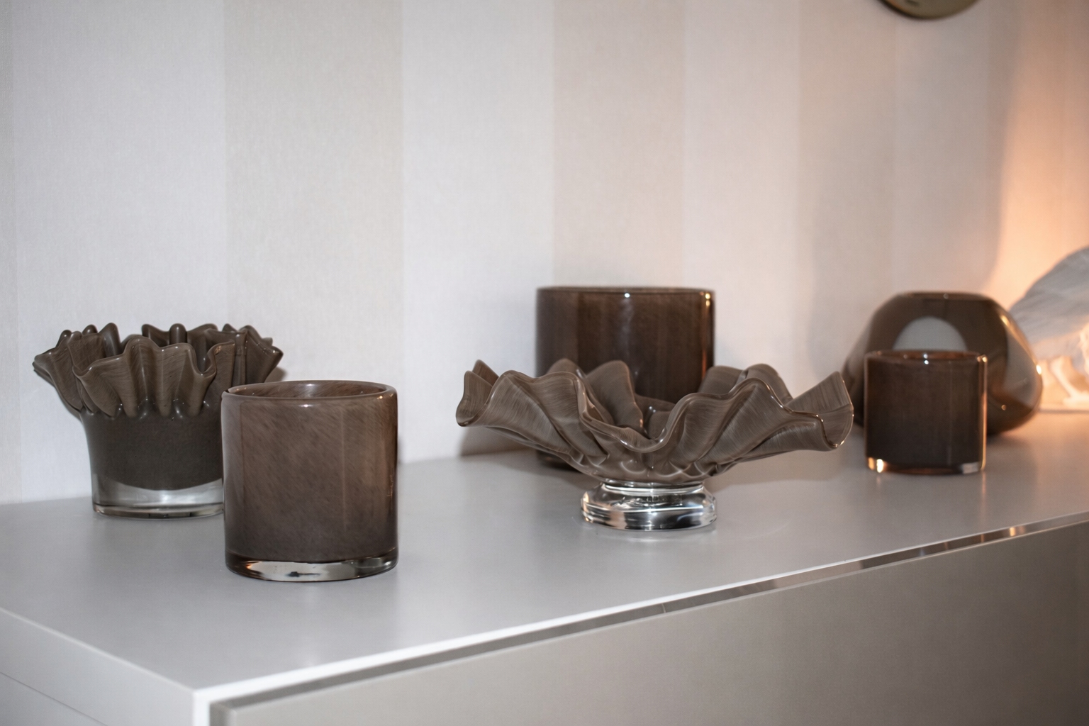 Värmeljushållare brun inspirationsbild