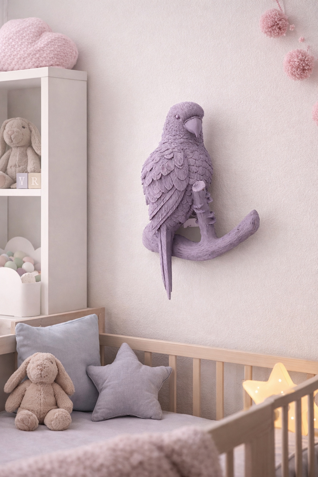 Väggdekoration, Papegoja inspirationsbild